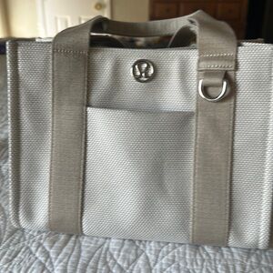 Lululemon Mini Tote in Beige in excellent used condition!